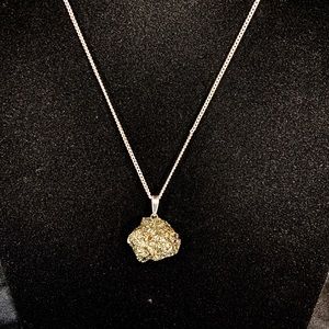 Pyrite Nugget Necklace